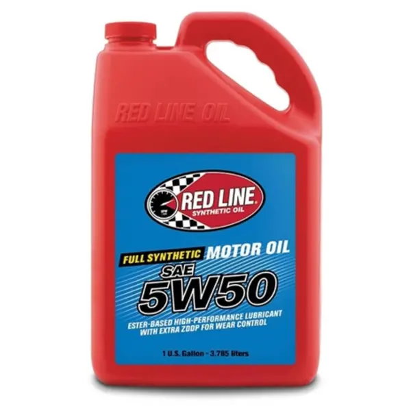 RED LINE OIL 11605 High Performance Motor Oil 5W50 3.8