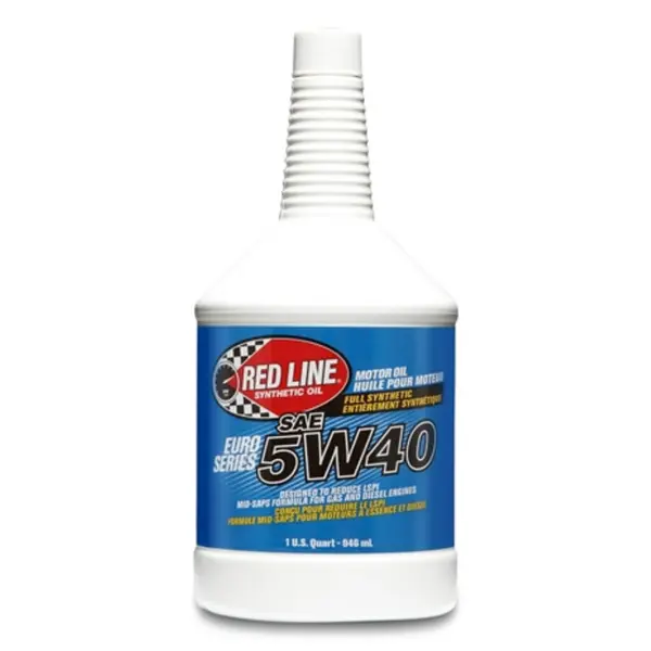 RED LINE OIL 12404 High Performance Euro Series Motor Oil 5W40 0.95