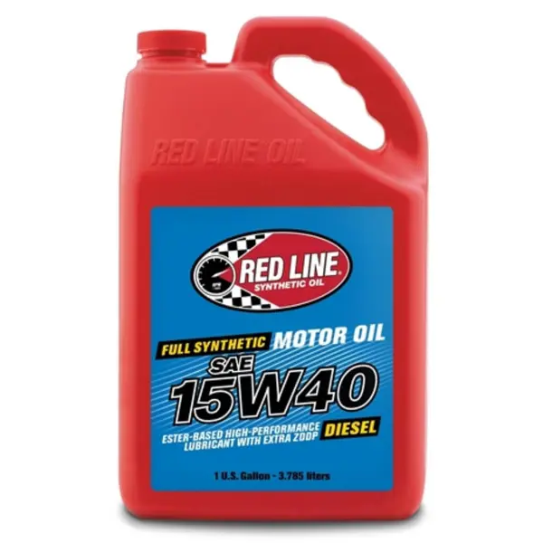 RED LINE OIL 21408 High Performance Diesel Motor Oil 15W40