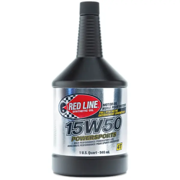 RED LINE OIL 42104 Powersports Motor Oil 15W50 0.95