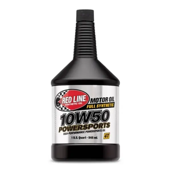 RED LINE OIL 42604 Powersports Motor Oil 10W50 0.95
