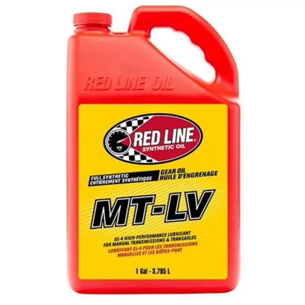 RED LINE OIL 50605 Gear Oil MT-LV 70W/75W GL-4 3.8