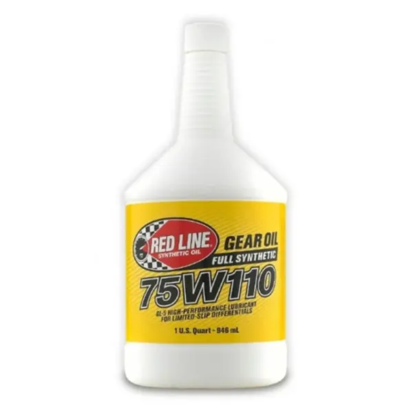 RED LINE OIL 57804 Gear Oil for Differentials 75W110 GL-5, 0.95