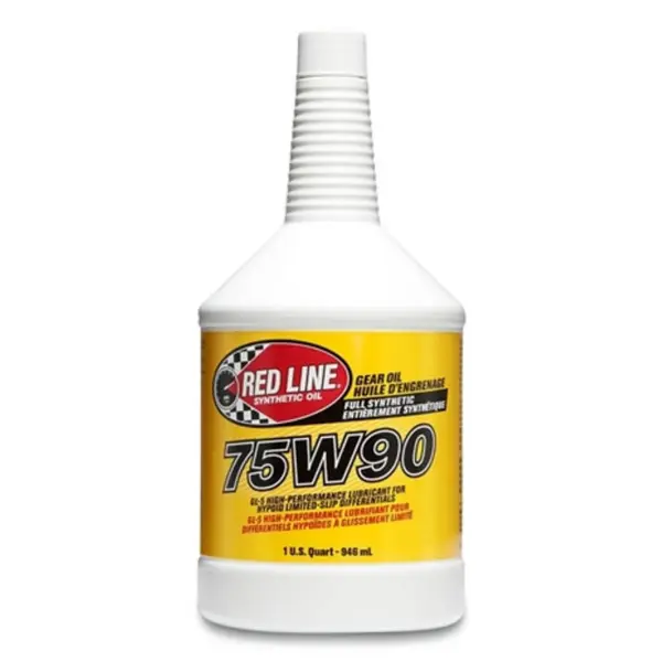 RED LINE OIL 57904 Gear Oil for Differentials 75W90 GL-5 0.95