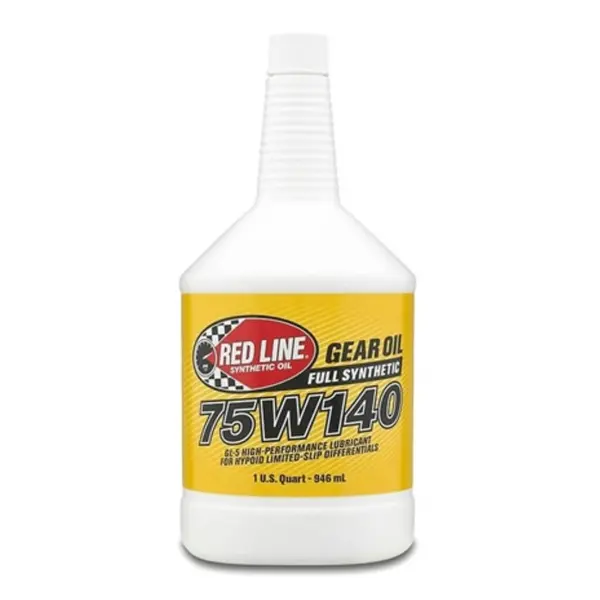 RED LINE OIL 57914 Gear Oil for Differentials 75W140 GL-5, 0.95