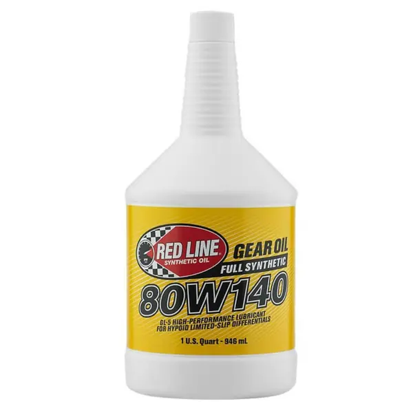 RED LINE OIL 58104 Gear Oil for Differentials 80W140 GL-5 0.95