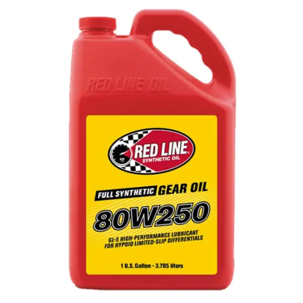 RED LINE OIL 58605 Gear Oil for Differentials 80W250 GL-5, 3.8