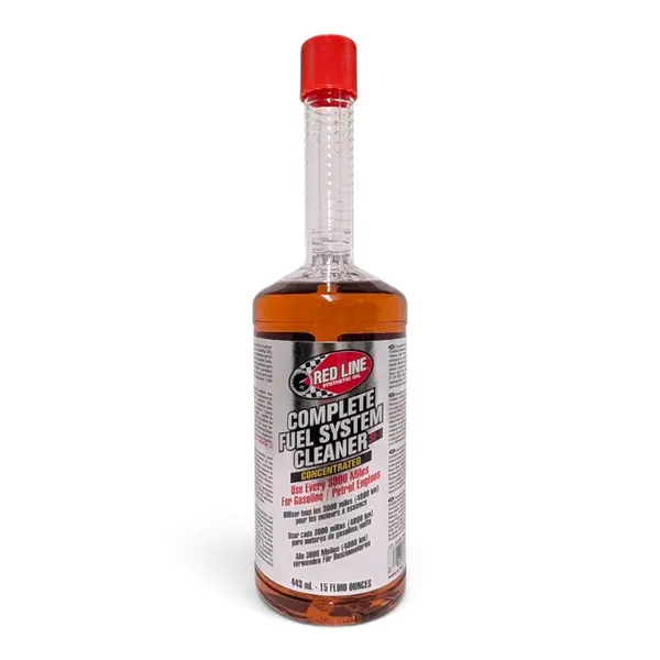 RED LINE OIL 60113 Fuel Additive Complete Fuel System Cleaner SI-1 0.44 L (15 oz) (EU Label)