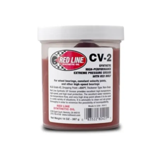 RED LINE OIL 80401 Grease With Moly CV-2 0.397 Kg