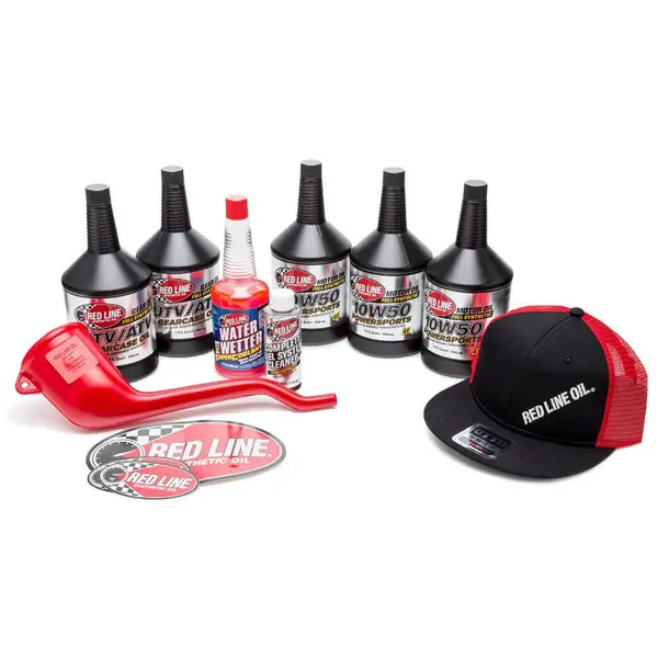 RED LINE OIL 90220 UTV/ATV Oil 10W50 PowerPack
