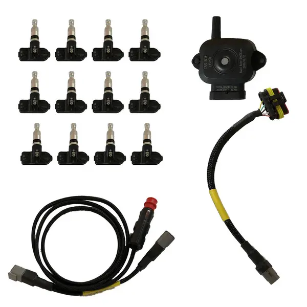 RN VISION P-TPMS-KIT-12-SENSOR-TRACKDAY Tire Pressure Monitoring System Kit for 12 wheels - Trackday