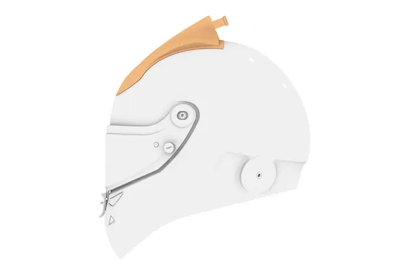 SCHUBERTH 1010008096 Forced air scoop clear - Large Connector Prep. with tape SP1