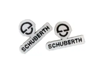 SCHUBERTH 1010003340 Schuberth cheek pad logos 2 pcs SF3/SP1