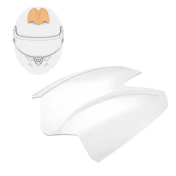 SCHUBERTH 1010008093 Scoop Standard clear Prep. with tape SF3/SP1