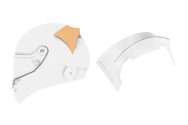 SCHUBERTH 1010008091 Top Spoiler clear Prep. with tape SF3/SP1