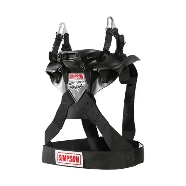 Simpson HS.XSM.11.PA.FIA Neck Restraint Hybrid Sport X-SMALL Adjustable sliding tether Post anchor compatible