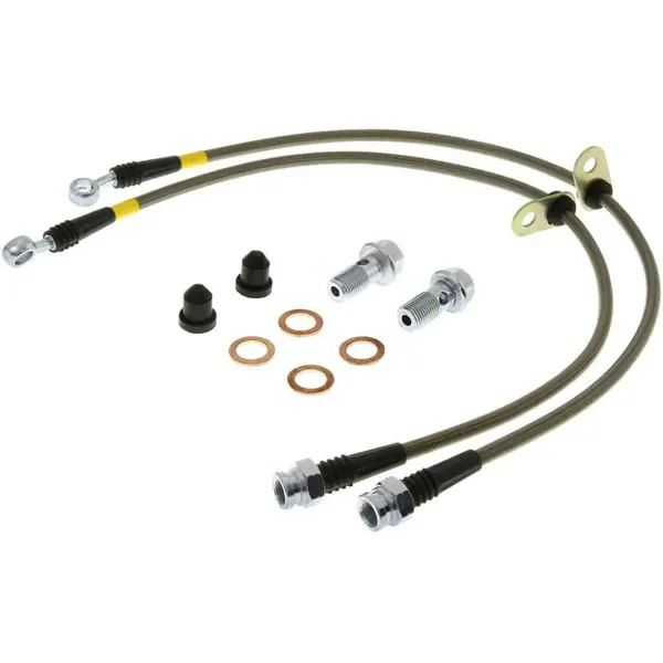 STOPTECH 950.44033 Front Brake Line Kit (Stainless Steel) for TOYOTA Land Cruiser (J200) with STHD System and Iron Calipers