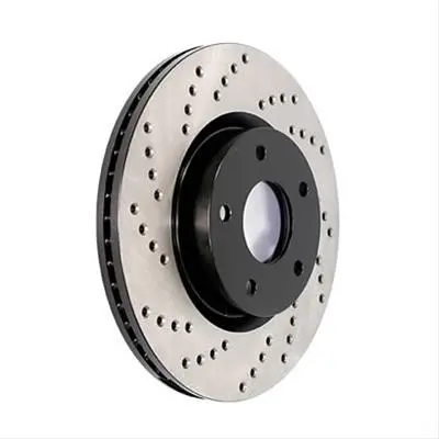STOPTECH 128.34113L Rear Sport Cross Drilled Brake Rotor Left MINI Cooper 2009-2016