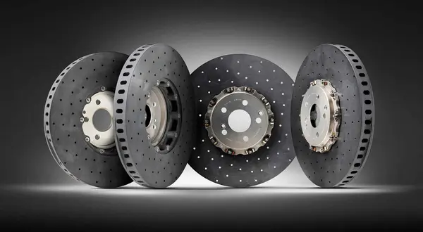 SURFACE TRANSFORMS ST-K-1026 Front axle set CCST discs (380 x 34mm) PORSCHE 997 Turbo (.2) 18" Wheel and centre lock or 5 stud