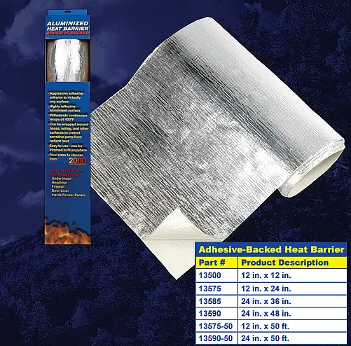 THERMO-TEC 13590 Adhesive Backed Heat Barrier