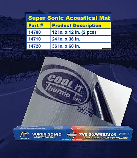 THERMO-TEC 14710 Cool-It Mat adhesive Super Sonic 36” x 24”