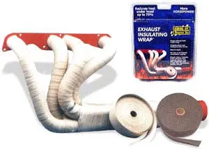 THERMO-TEC 11006 Exhaust Insulating Wrap white 6 in. x 100 ft