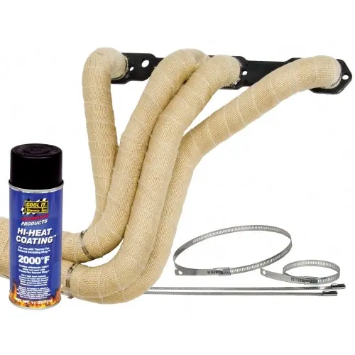 THERMO-TEC 19202 EXHAUST WRAP KIT 2" REGULAR 2 ROLLS