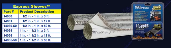 THERMO-TEC 14035-50 Express Sleeves 15,24m - I.D. 25,4mm - 38,1mm
