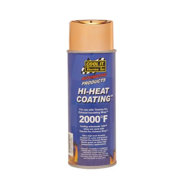 THERMO-TEC 12003 Hi-Heat Coating Spray Copper Color 11 oz.