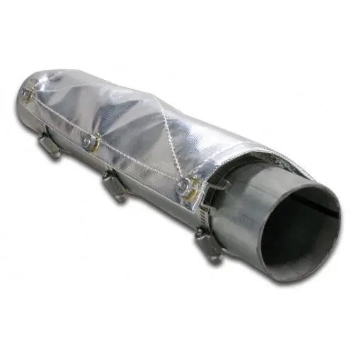 THERMO-TEC 11624 PIPE SHIELD - 2 FT. X 6" W/4" CLAMPS