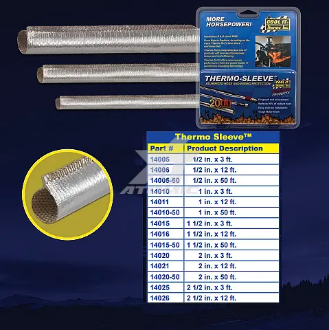 THERMO-TEC 14020-50 THERMO-SLEEVE 50 FEET 2" I.D.