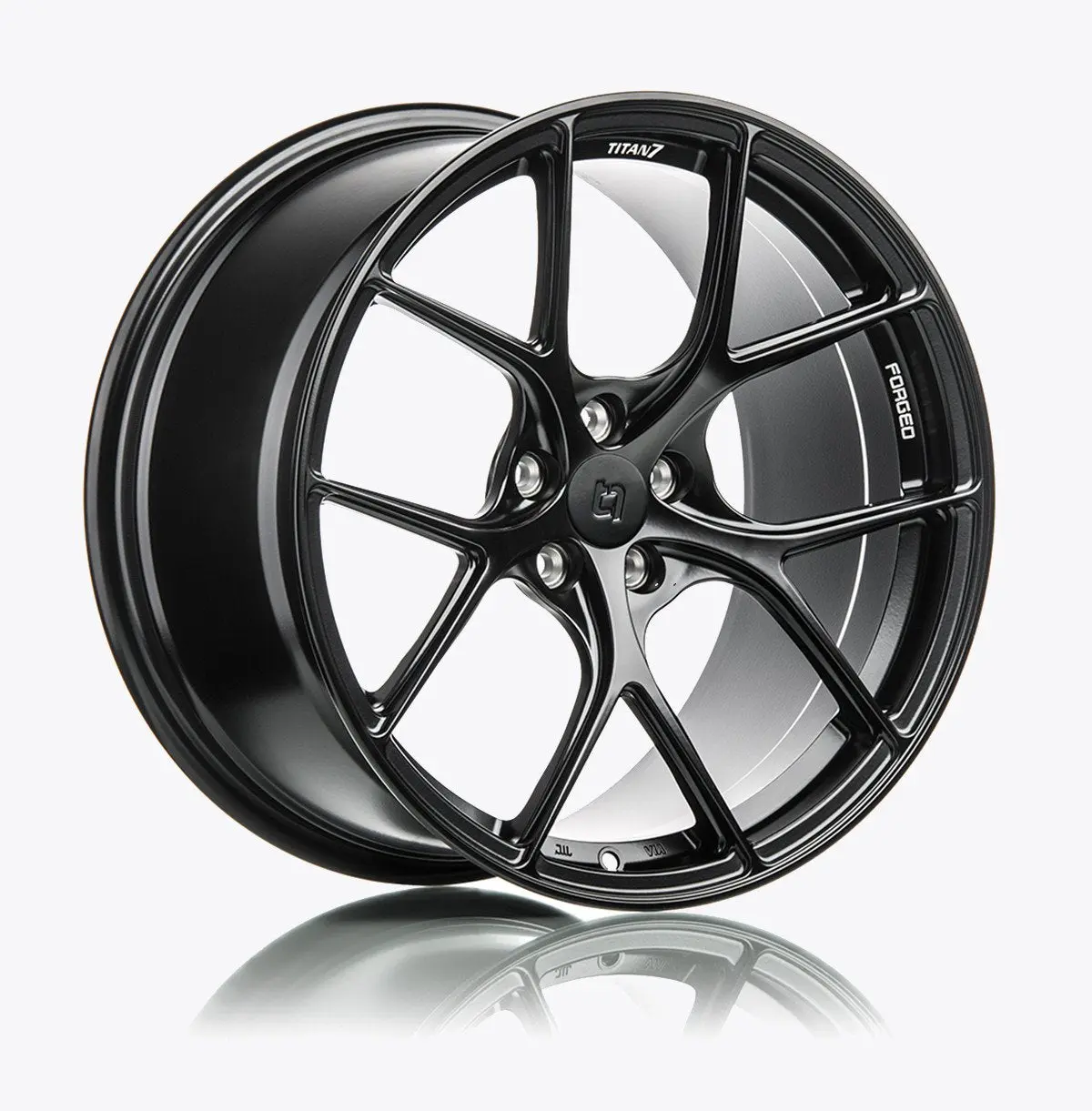 TITAN 7 TS501790037510056MB Wheel forged T-S5 SUBARU/TOYOTA FRS/BRZ 17x9 Off 37 5x100 56,1 Machine Black