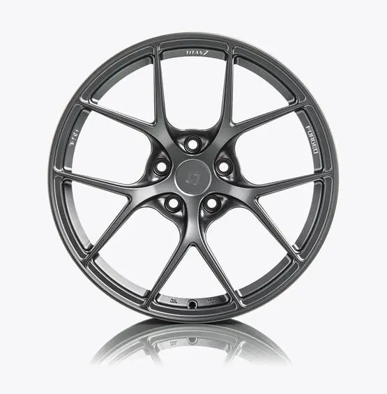 TITAN 7 TS501911052513071MB FORGEt Wheel T-S5 19x11 +52 5x130 71.6 Machine Black PORSCHE 997 991 NARROW BODY REAR