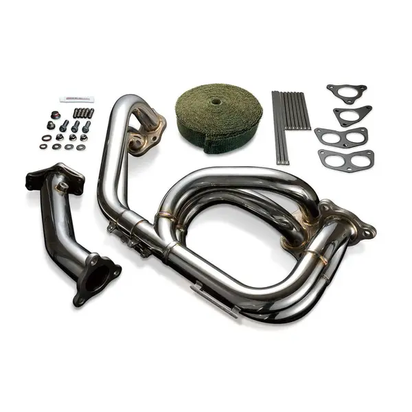 TOMEI TB6010-SB02B EXHAUST MANIFOLD KIT EXPREME EJ SINGLE SCROLL WRX/STI EQUAL LENGTH with TITAN EXHAUST BANDAGE