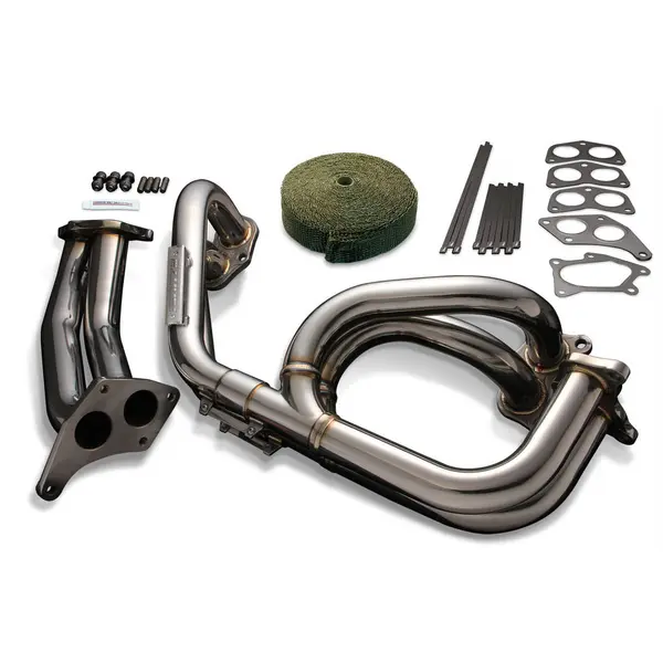 TOMEI TB6010-SB01A EXHAUST MANIFOLD KIT EXPREME EJ TWIN SCROLL WRX/STI EQUAL LENGTH with TITAN EXHAUST BANDAGE
