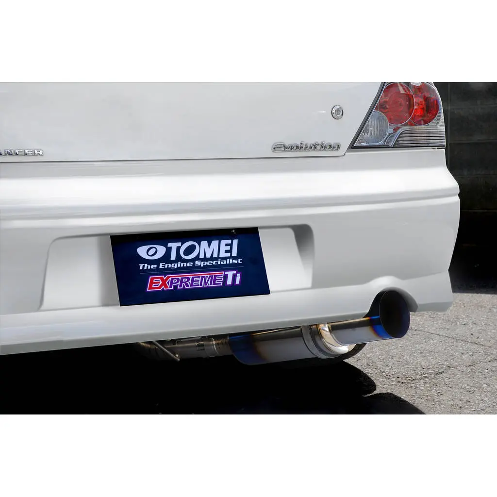 TOMEI TB6090-MT01A FULL TITANIUM MUFFLER KIT EXPREME Ti EVO7-9 JDM BUMPER