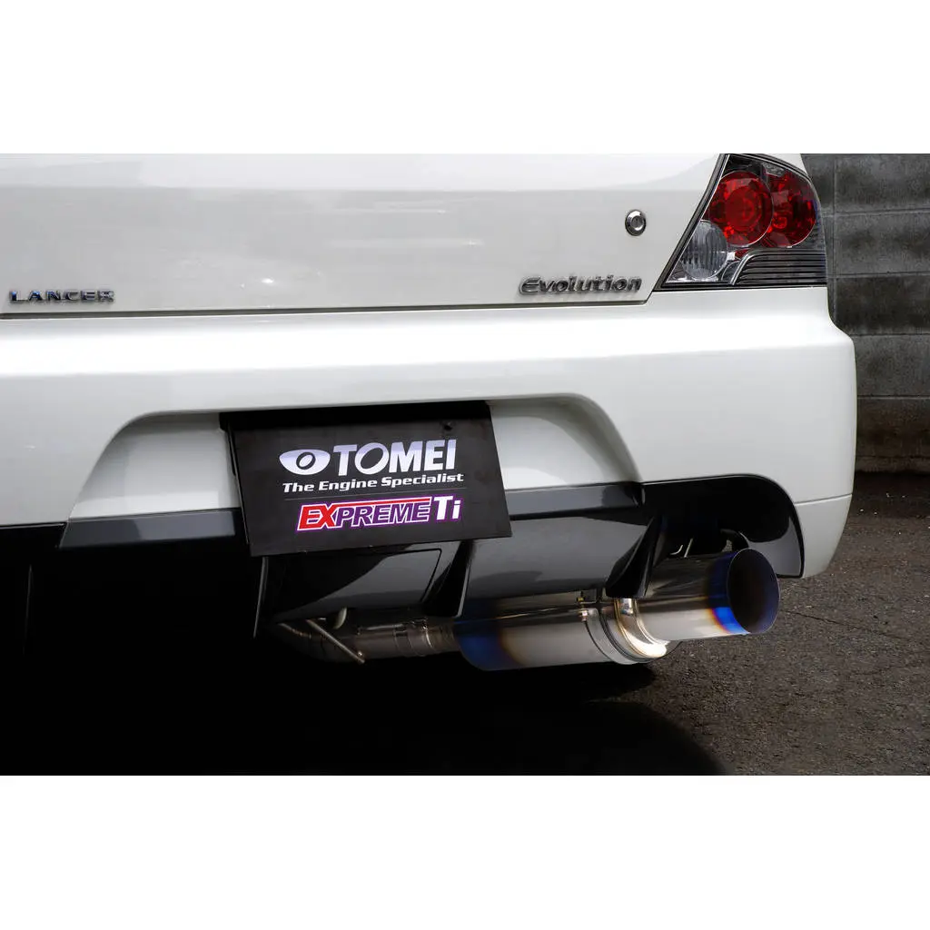 TOMEI TB6090-MT01A FULL TITANIUM MUFFLER KIT EXPREME Ti EVO7-9 JDM BUMPER
