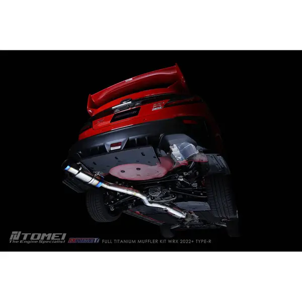 TOMEI TB6090-SB06A Full Titanium Muffler Kit EXPREME TI TYPE-R for SUBARU WRX 2022+