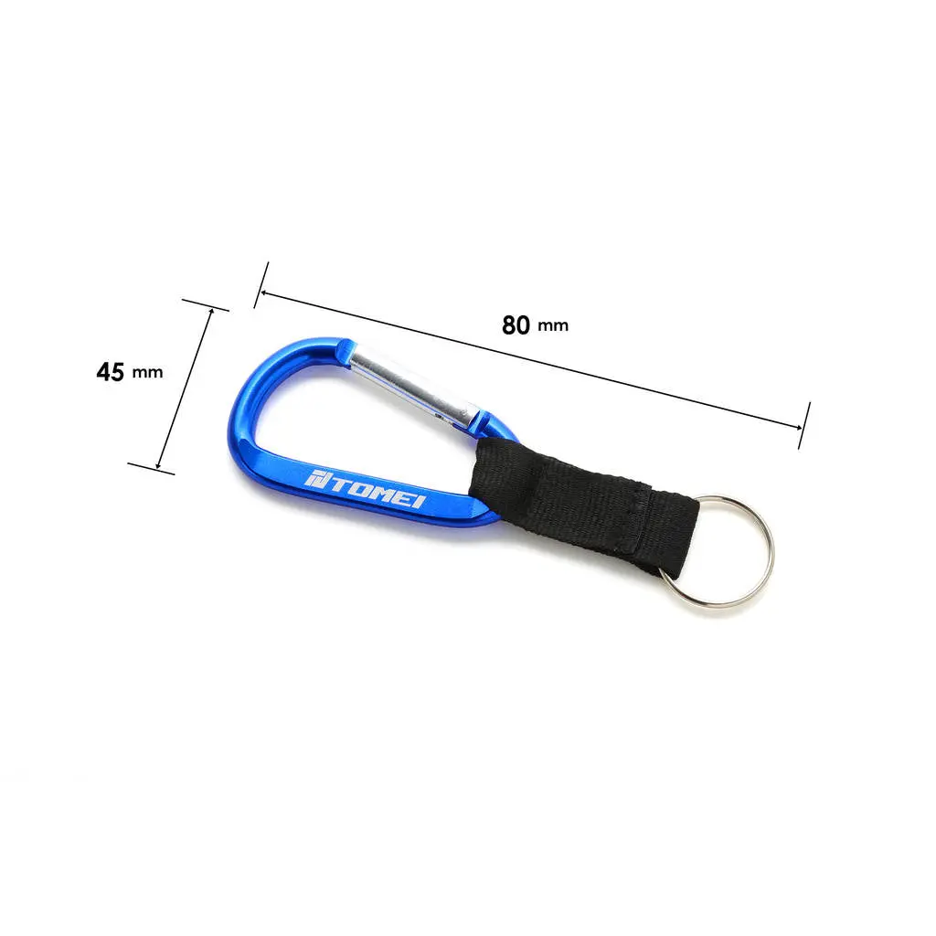 TOMEI TG401B-0000A KEYCHAIN CARABINER BLUE