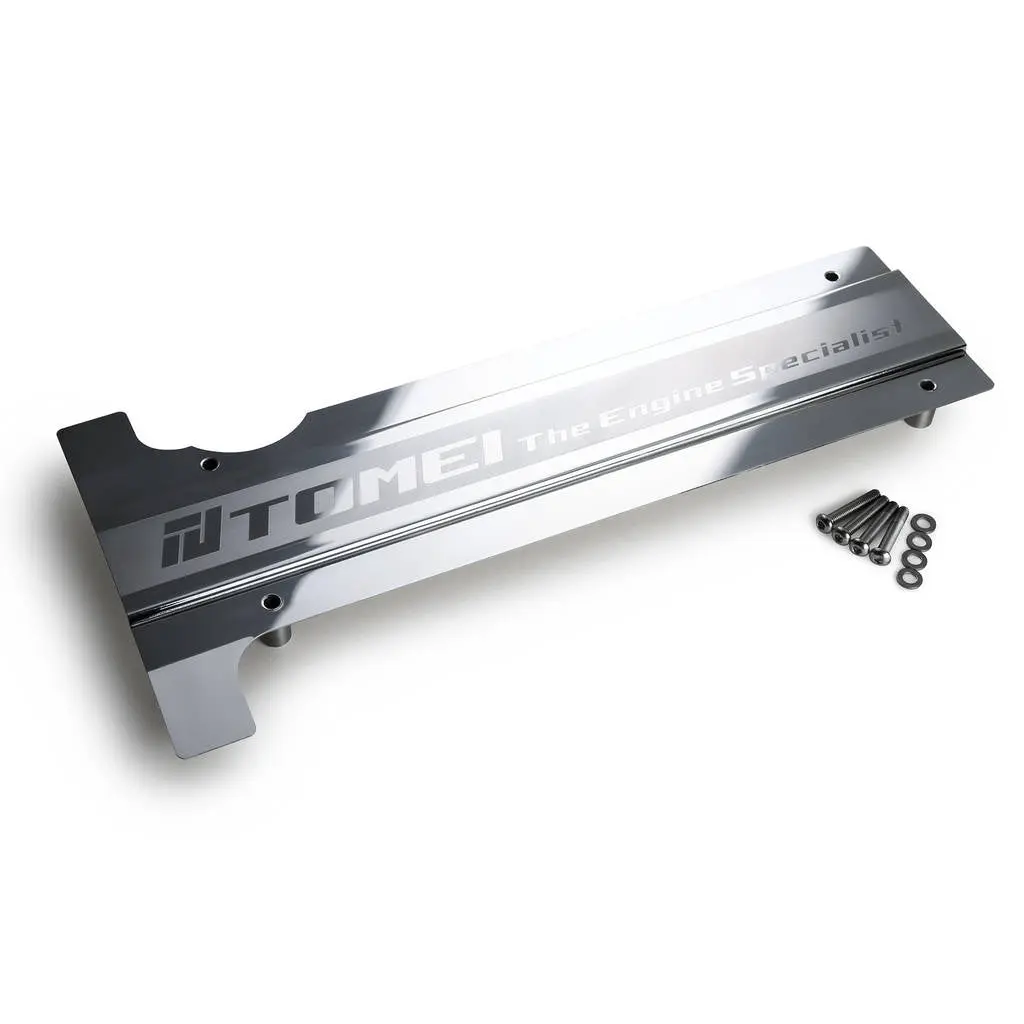 TOMEI US TE101A-MT01B METAL ENGINE ORNAMENT PLATE 4G63