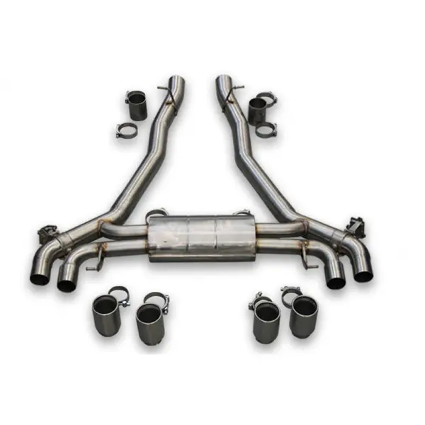 TUBI STYLE TSBMWM5C18.001.AV BMW M5 F90 EXHAUST w OE ELECTRIC VALVE (w/o tips)