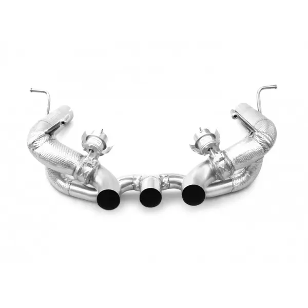 TUBI STYLE TSFE458C09.003.AT FERRARI 458 STRAIGHT PIPES EXHAUST KIT w VALVE