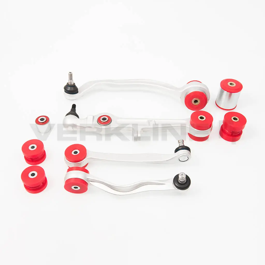 VERKLINE POW-075-75 Full Front Polyurethane Wishbones Bushings Kit for AUDI RS4 / S4