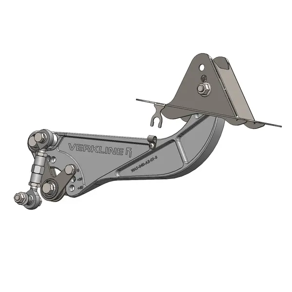 VERKLINE WAS-040 Spherical Adjustable PQ35 Rear Trailing Arm Kit for AUDI RS3 (8P) / VW Golf GTI