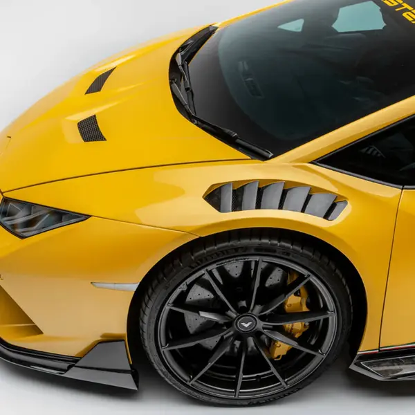 VORSTEINER 1040LOV Front Fenders with Integrated Vents and Splash Shields VICENZA EDIZIONE (Matrix Carbon) for LAMBORGHINI Huracan Performante / LP610-4 / LP580-2