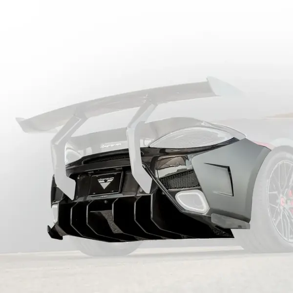 VORSTEINER MVR1140 Rear Bumper with Rear Diffuser 570-VX (Gloss Carbon) for MCLAREN 570S 2015-2021