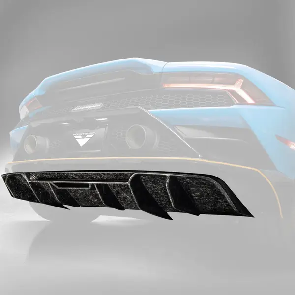 VORSTEINER 3055LOV Rear Diffuser MONZA (Carbon Matrix) for LAMBORGHINI Huracan EVO 2019-