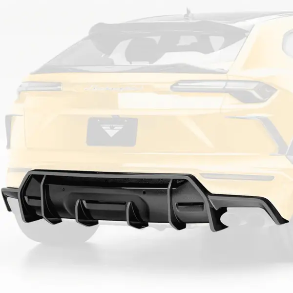 VORSTEINER 2050LOV Rear Diffuser RAMPANTE EDIZIONE (Gloss Carbon) for LAMBORGHINI Urus 2018-