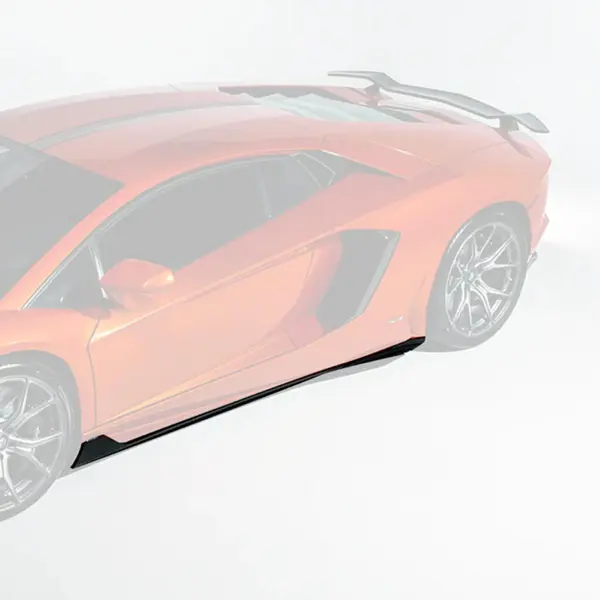 VORSTEINER 0703LOV Side Blades ZARAGOZA EDIZIONE (Gloss Carbon) for LAMBORGHINI Aventador LP700-4 2011-2017