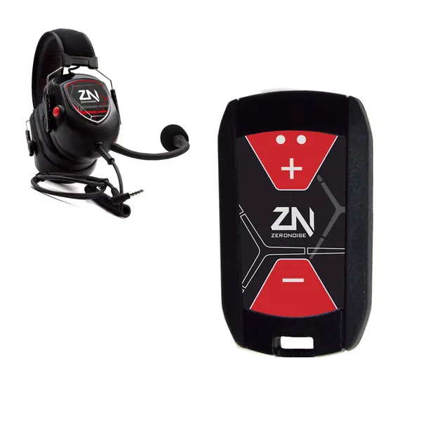 ZERONOISE 6100034 PIT-LINK TRAINER Bluetooth Communication Kit, iPhone compatible headset